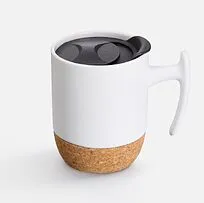 Кружка Corky Grip, белая