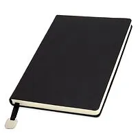 Ежедневник A5 недатированный Farfalla в мягком переплёте, черный