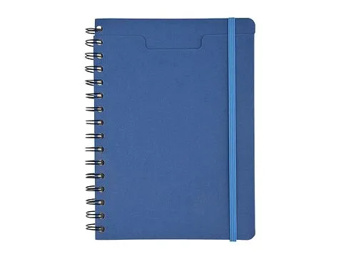 Ежедневник недатированный на гребне А5 Pragmatic, синий (Р)