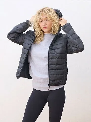 Куртка с капюшоном женская Stream Women, черная