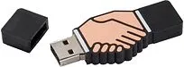 Флешка «Рукопожатие», 16 Гб