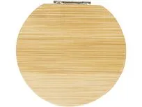Карманное зеркало в бамбуковой раме Afrodit, natural