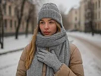 Подарочный набор  Nordend, серый меланж