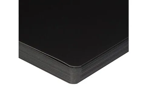 Скетчбук Sketch & Art в мягком переплете 210х140 мм, 48 л. черной бумаги 200 гр., черный