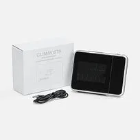 Метеостанция с проекционными часами Climavista, черная