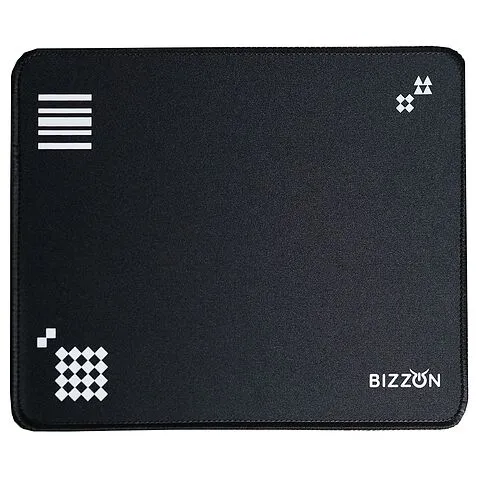 Коврик для мыши GLIDE S, 26*21*0,3см, прошитый край, черный