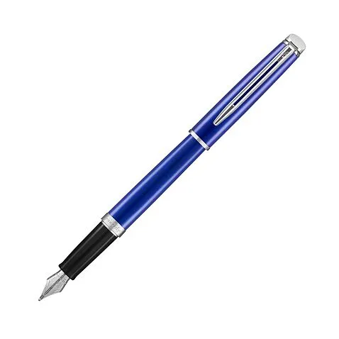 Перьевая ручка Waterman Hemisphere Essential Bright Blue CT, синий Перьевая ручка Waterman Hemisphere Essential Bright Blue CT, синий
