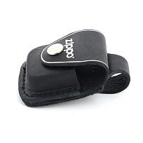 Чехол ZIPPO из натуральной кожи для зажигалки шириной 36 мм, с петлей для крепления на ремне высотой до 5 см, черный
