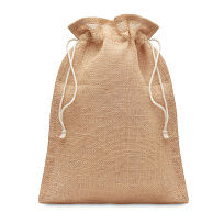 Средняя подарочная сумка JUTE MEDIUM из джута, 25 х 32 см, натуральный