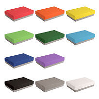 Коробка подарочная CRAFT BOX, 17,5x11,5x4 см, разноцветный