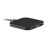 Беспроводная зарядка и док-станция с двумя USB портами 