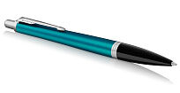 Шариковая ручка Parker Urban Vibrant Blue CT, изумрудный