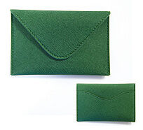 Кошелечек для визиток, карт и монет ENVELOPE, зеленый