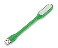 USB-лампа  для ноутбука или другого устройства, имеющего USB-порт, зеленый